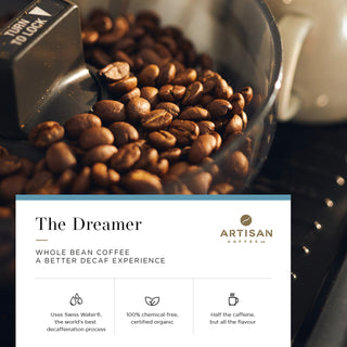 The Dreamer Whole Bean Decaf Coffee